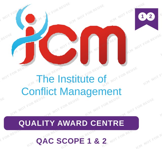 ICM Quality Award Centre QAC Scope 1 and 2 logo